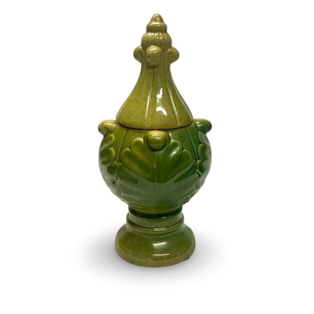 Covered Decorative Vase
